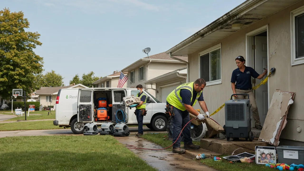 Water Damage Restoration in Clover, SC near me